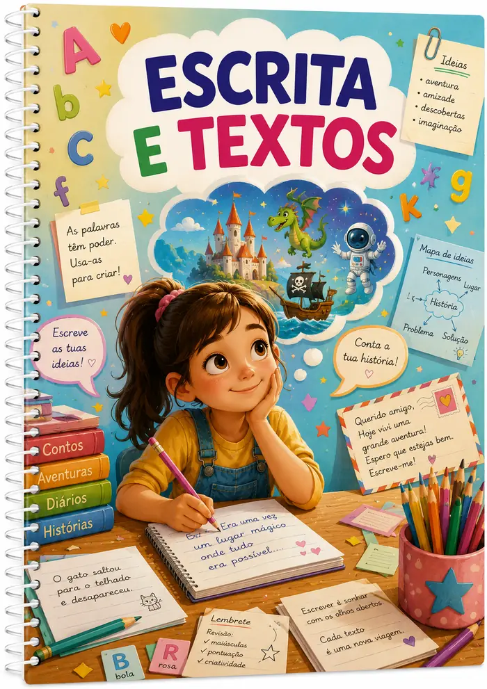 Fichas de escrita e textos